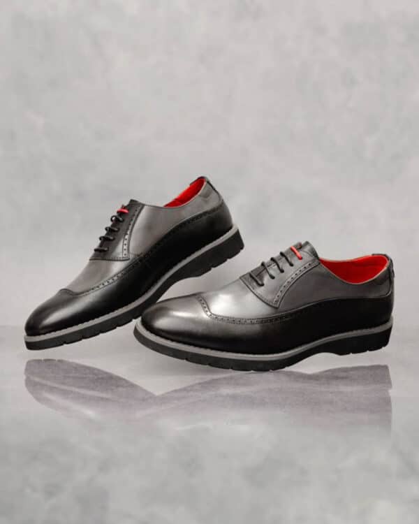 Mens shoes Ülo black-gray