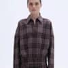 Ennos Pluus Ceres tartan mustriga