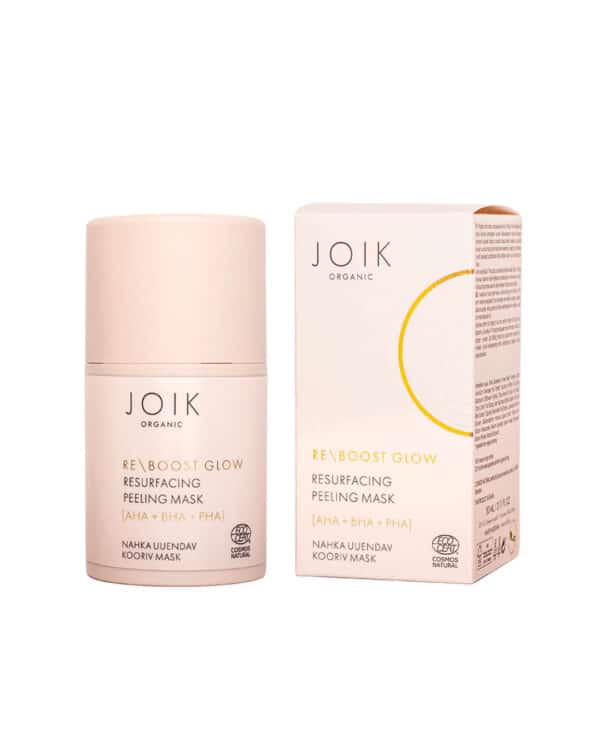 JOIK Re-Boost Glow nahka uuendav kooriv mask AHA:BHA:PHA