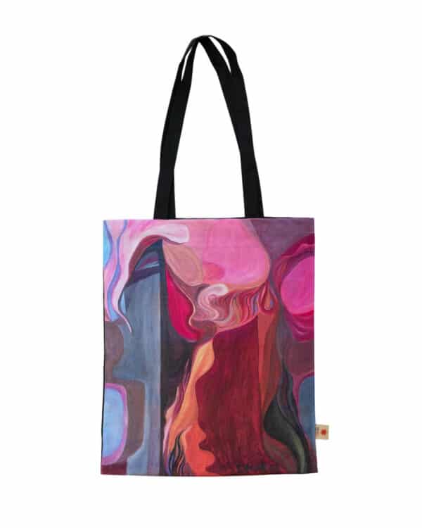 Tote bag Arrak Purple Composition 1967