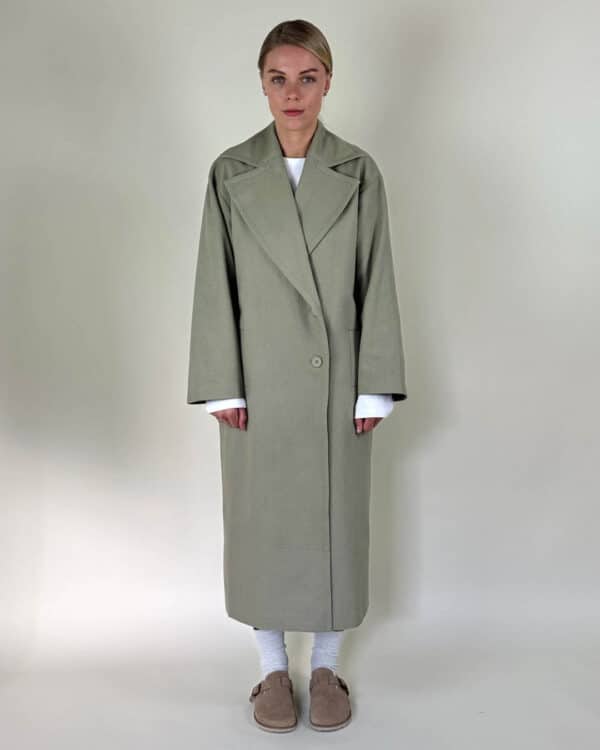 Maxi cotton coat