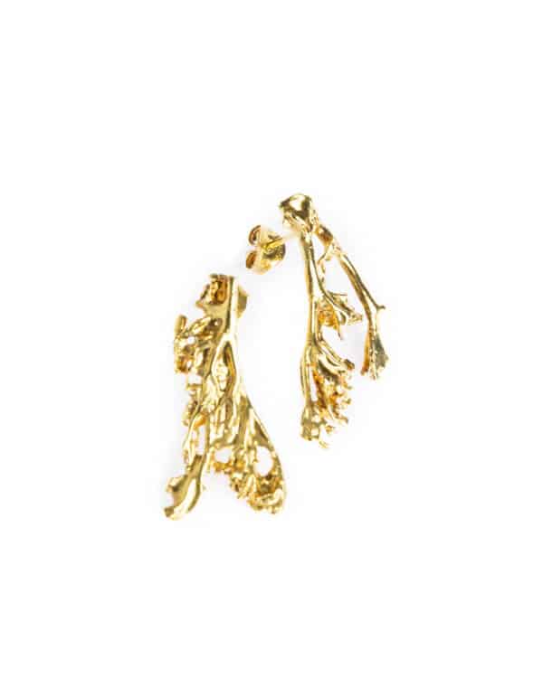 Earrings Mossi S gold plated