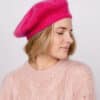 Ärni Blum barett fuksia roosa