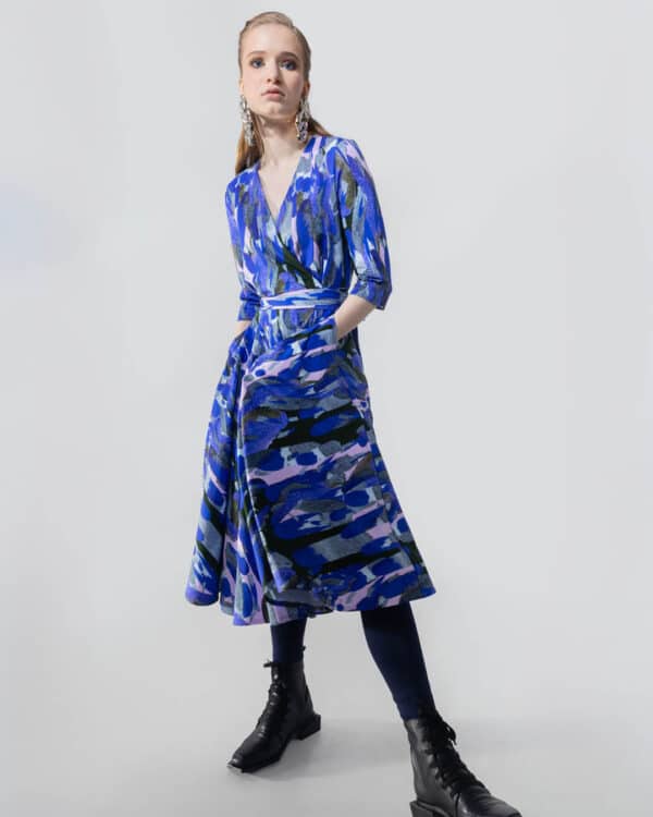 Wrap Dress Northern Lights