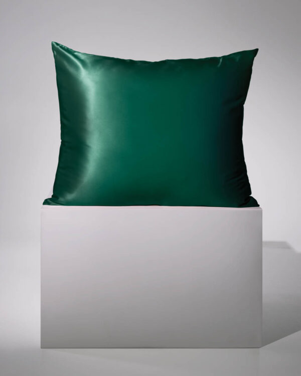 Silk Pillowcase Royal dark green 50×60 cm