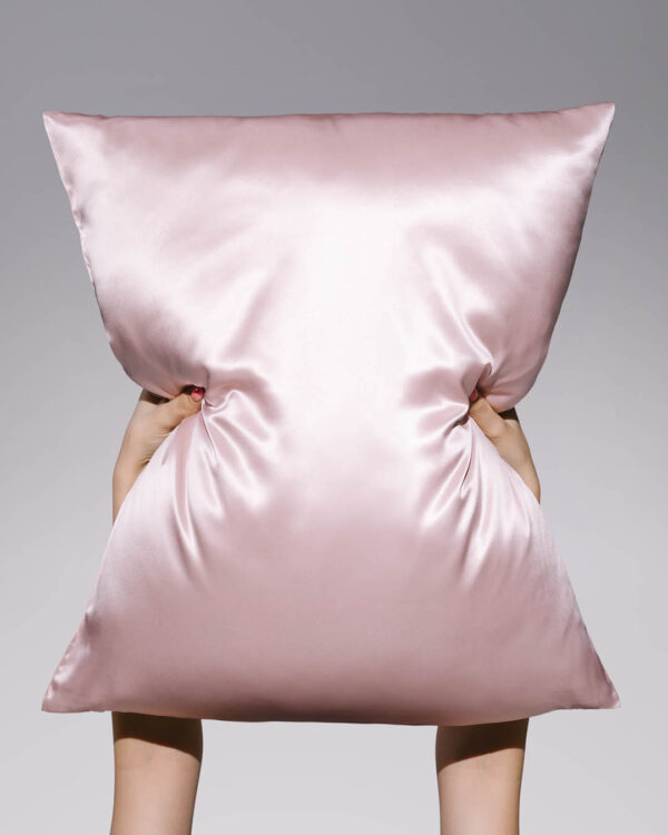 Silk Pillowcase Pink 50×70 cm