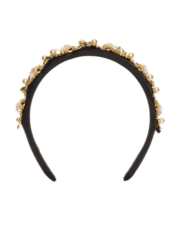 Headband Cherry Blossom Big Black