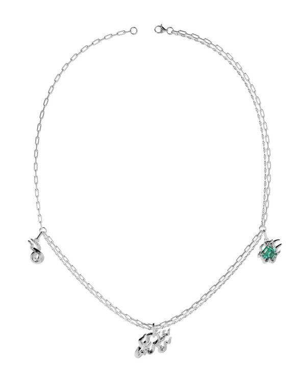 Dusk Fire Mix-Chain Apatite kaelakee - NRTN_7