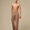 Less Stress Clothes pikad laiad püksid Coffee Brown_