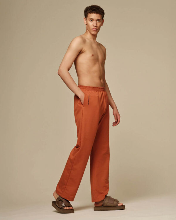 Long wide pants Copper