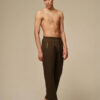 Less Stress Clothes pikad laiad püksid Forest Green_2