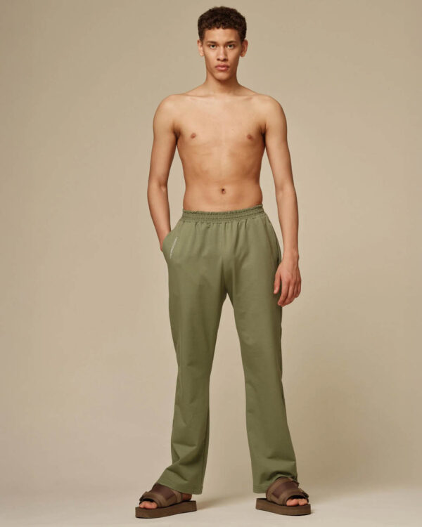 Long wide pants Khaki