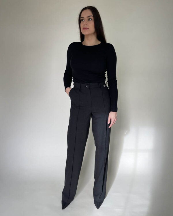 Graphite Wool Trousers