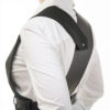 Vest-aksessuaar roheline ruutudega – mustad rihmad - By Kaire Avi_2