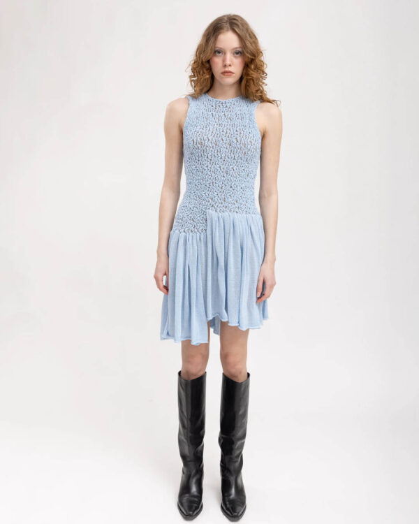 Gigi Dress in Light Blue