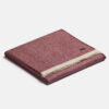 Pleed Royal Fishbone kirsipunane-valge - Alpaka_