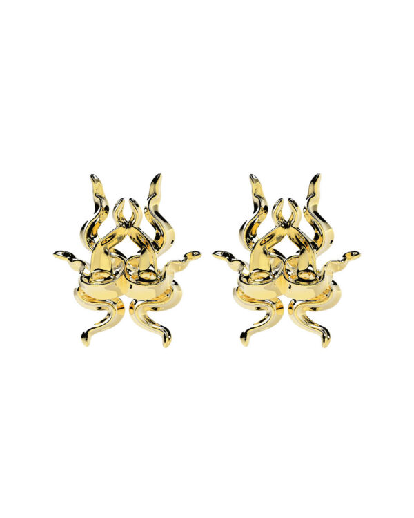 Aureate earrings gold vermeil