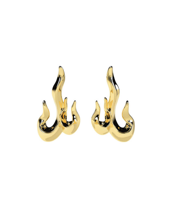 Glint earrings gold