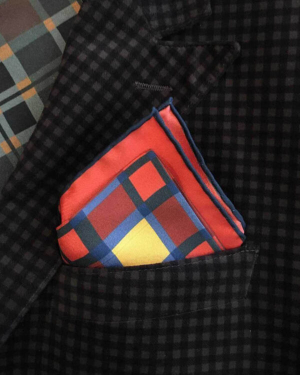 Meeste ilurätik Squared Red