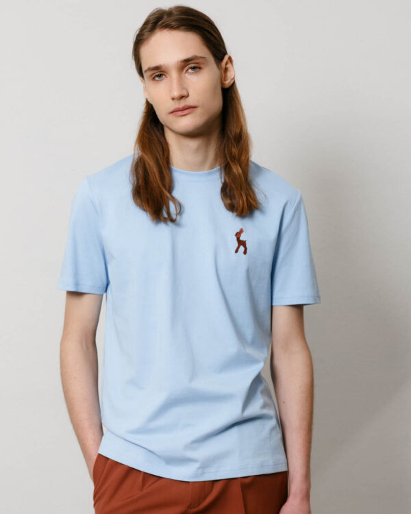 Unisex t-särk OIU helesinine - Hannes Rüütel_2