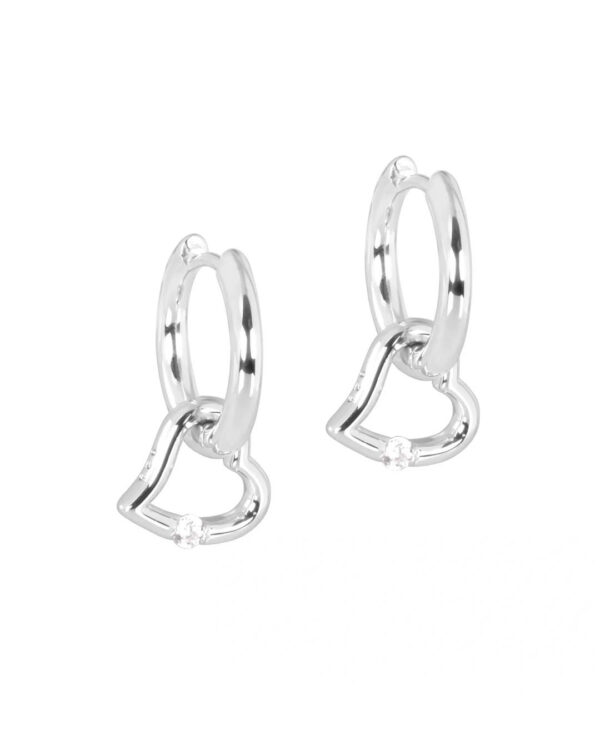 Earrings Illumi Heart Charm S