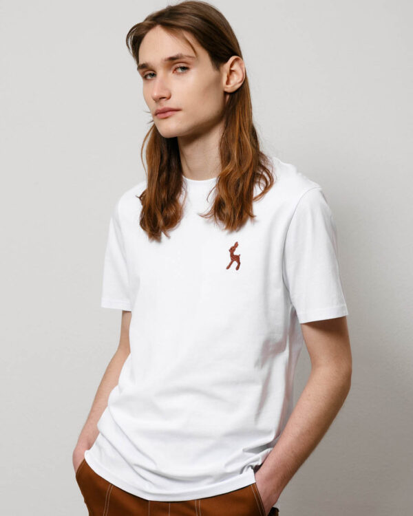 Unisex t-särk OIU valge - Hannes Rüütel_