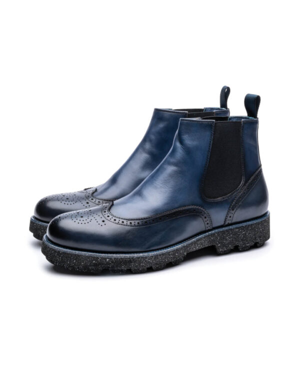 Mens Boots Karl Navy
