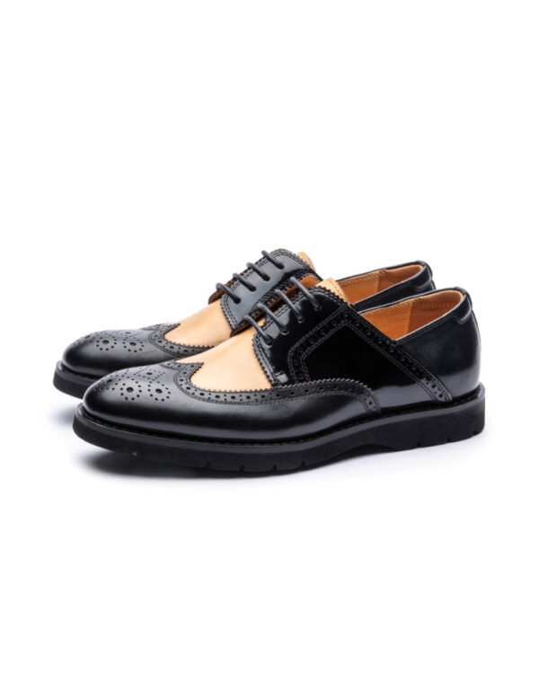 Womens Shoes Erika Black Beige