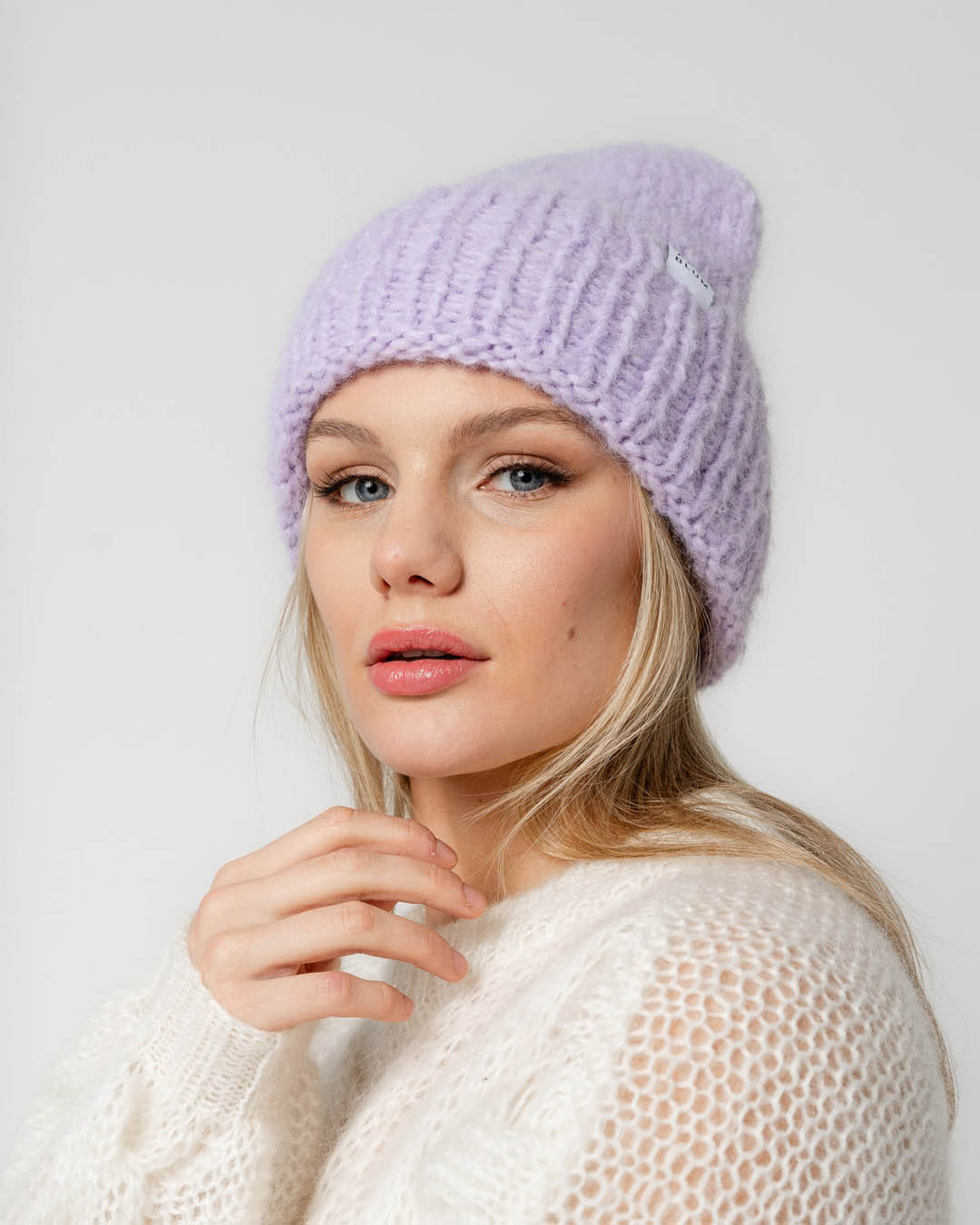 Alpaka müts lavendel Ärni Blum