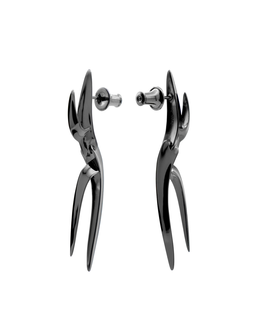 Kõrvarõngad SAMTEN must - NRTN_