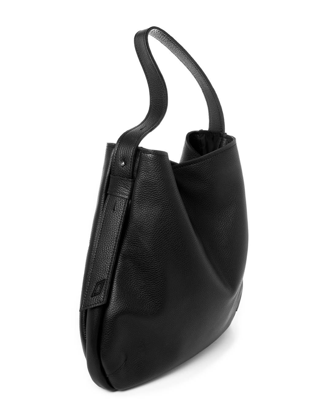 Kroomnahast kandekott Betta must - Jaana Trauss_2