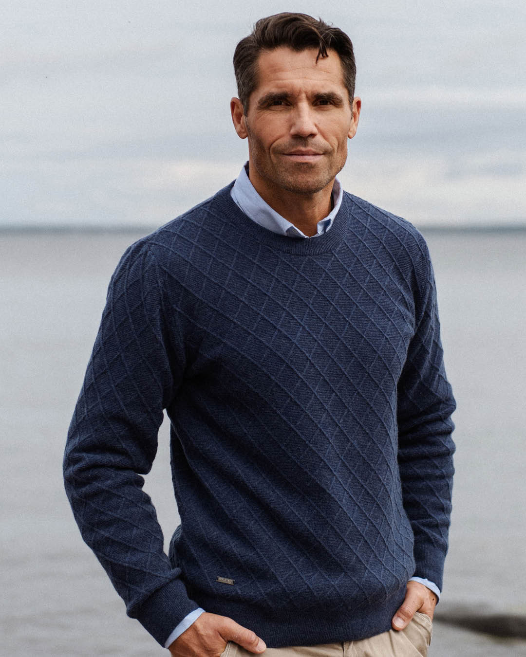 Meeste Kampsun Robbi sinine - Mithio_