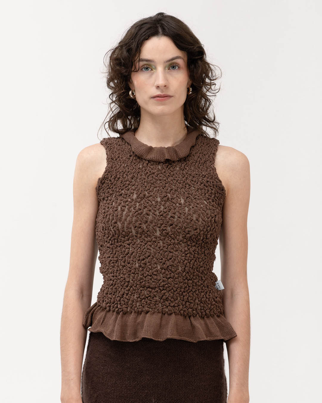 Roots puuvillane topp pruun - Ärni Blum_2