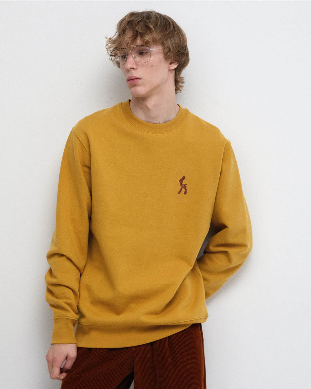 Unisex dressipluus OIU sinepikollane - Hannes Rüütel_