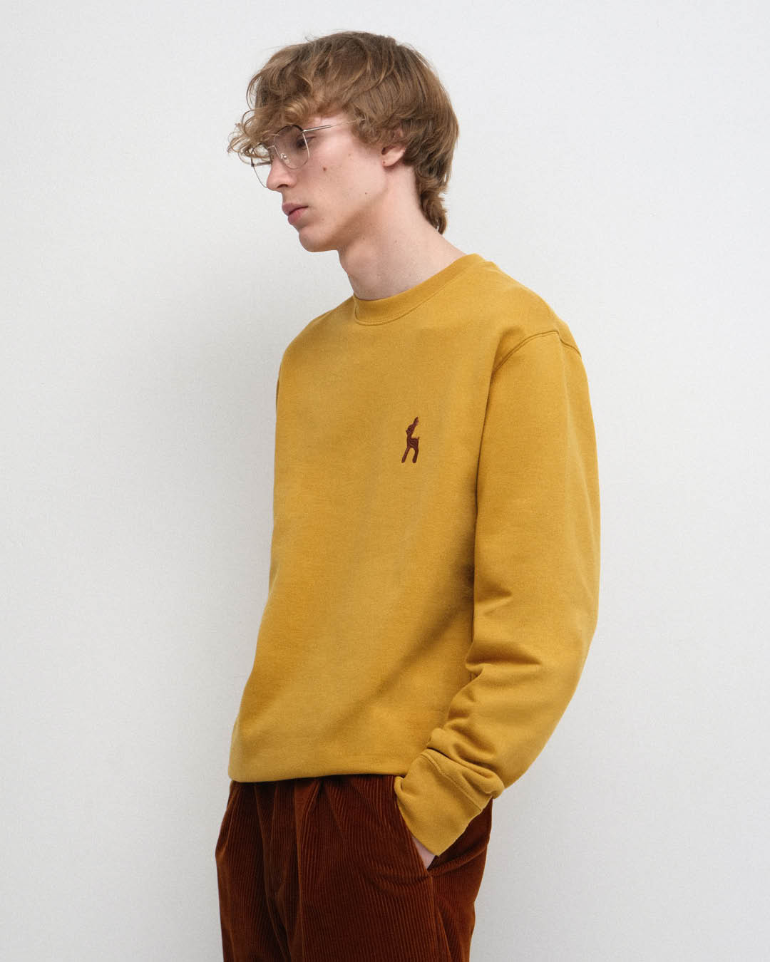 Unisex dressipluus OIU sinepikollane - Hannes Rüütel_2