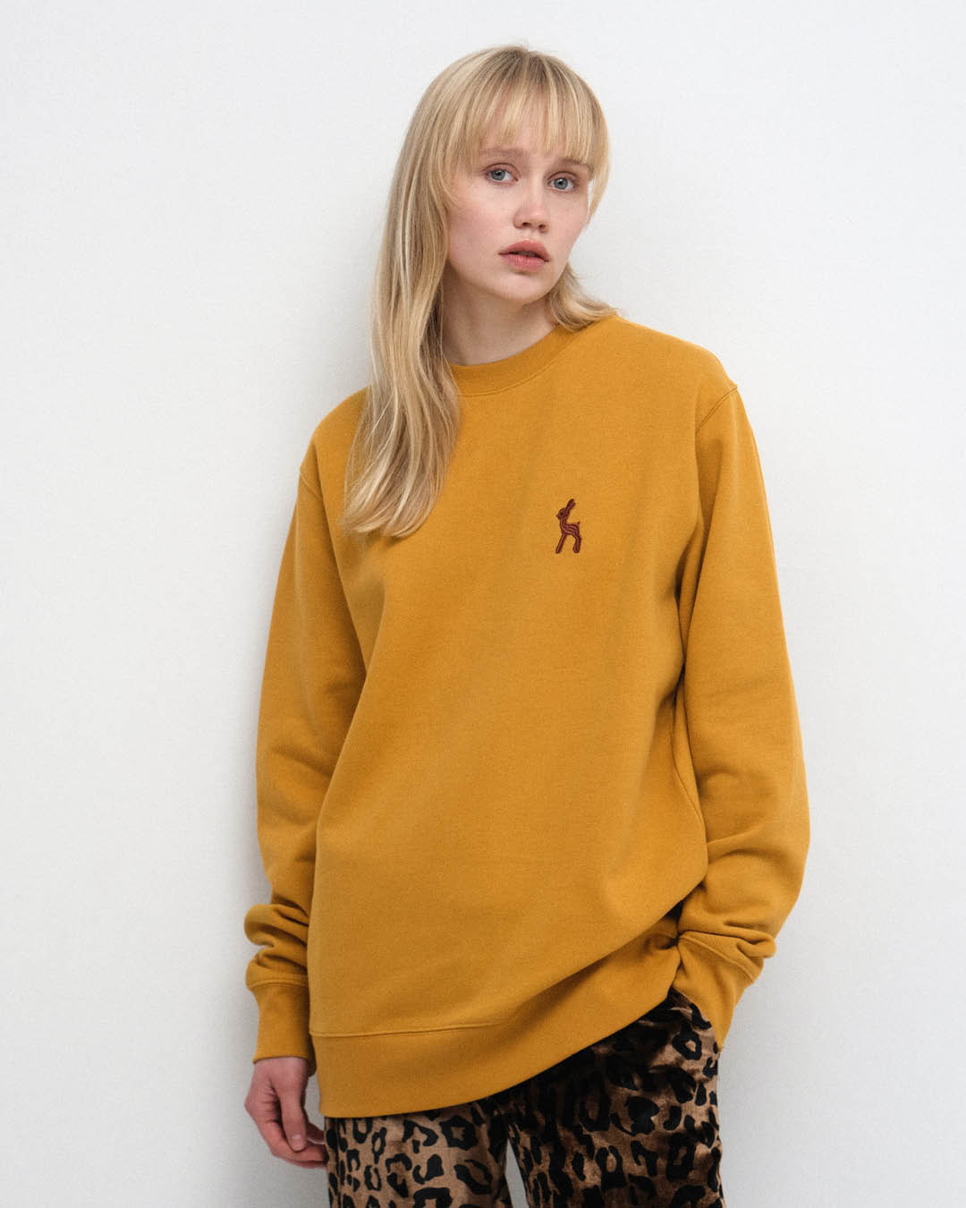 Unisex dressipluus OIU sinepikollane - Hannes Rüütel_3