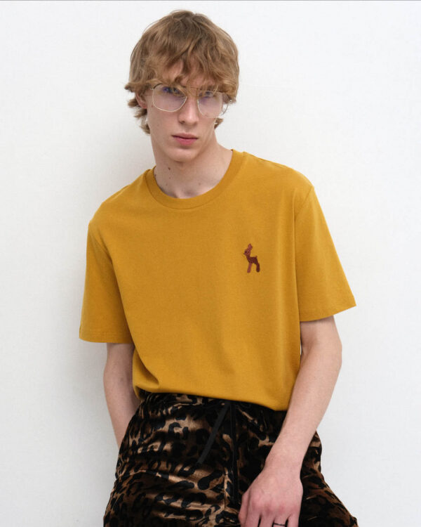 Unisex t-särk OIU sinepikollane