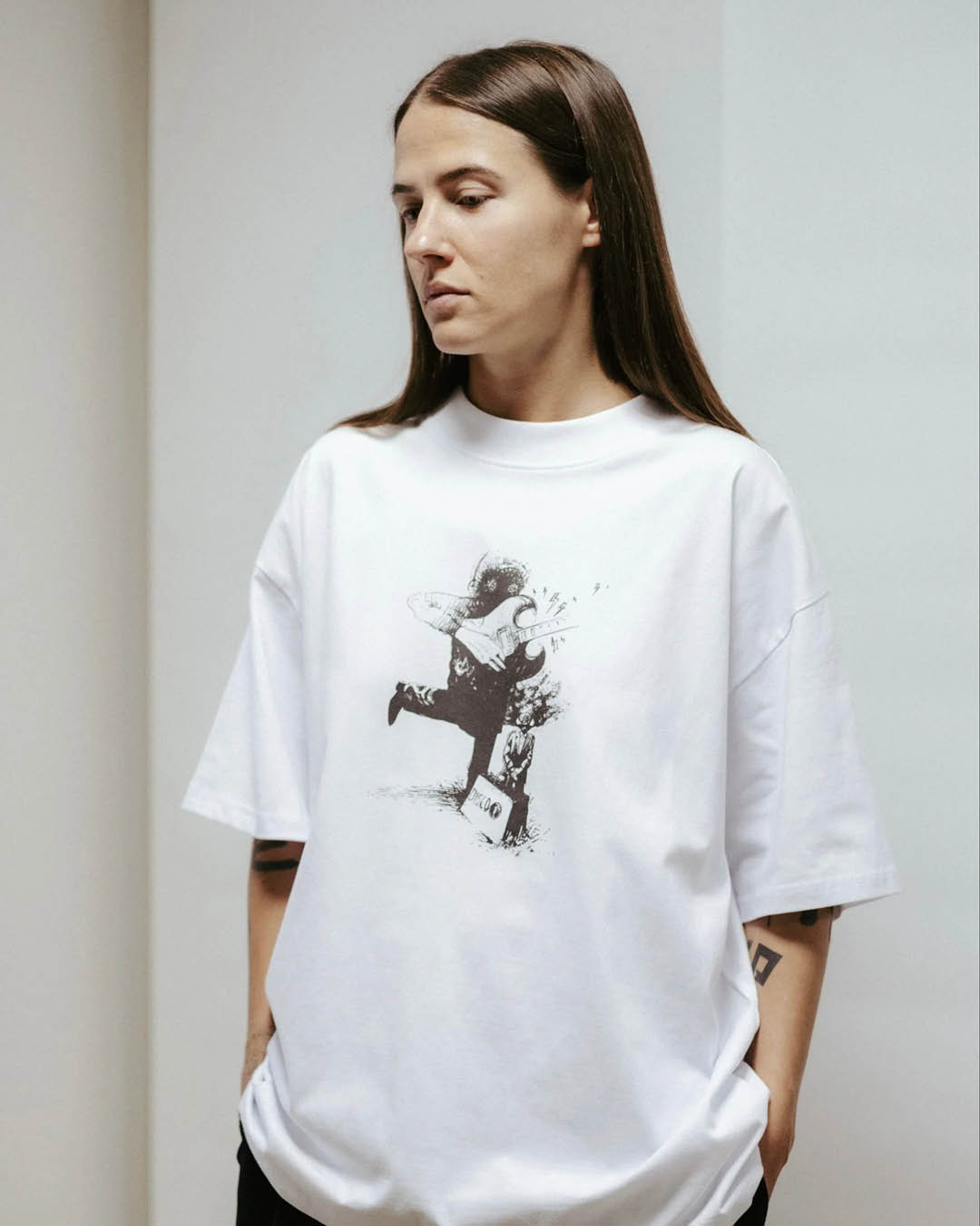 Valge t-särk Disco - Eve Hanson_