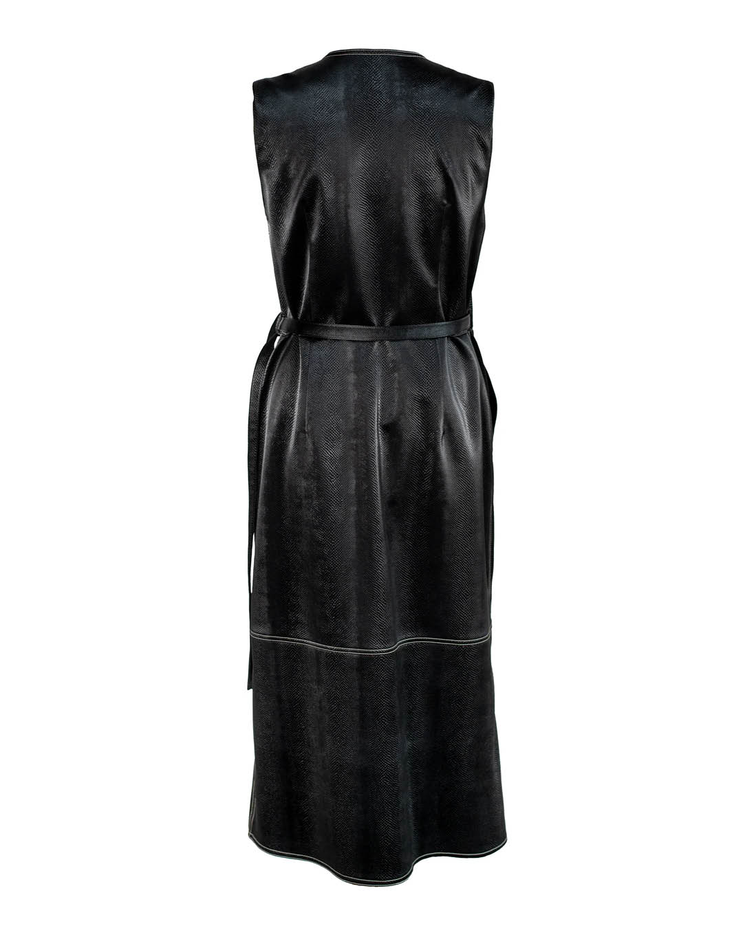 Maomustriga hõlmikkleit HART läikiv must - KÄT_2