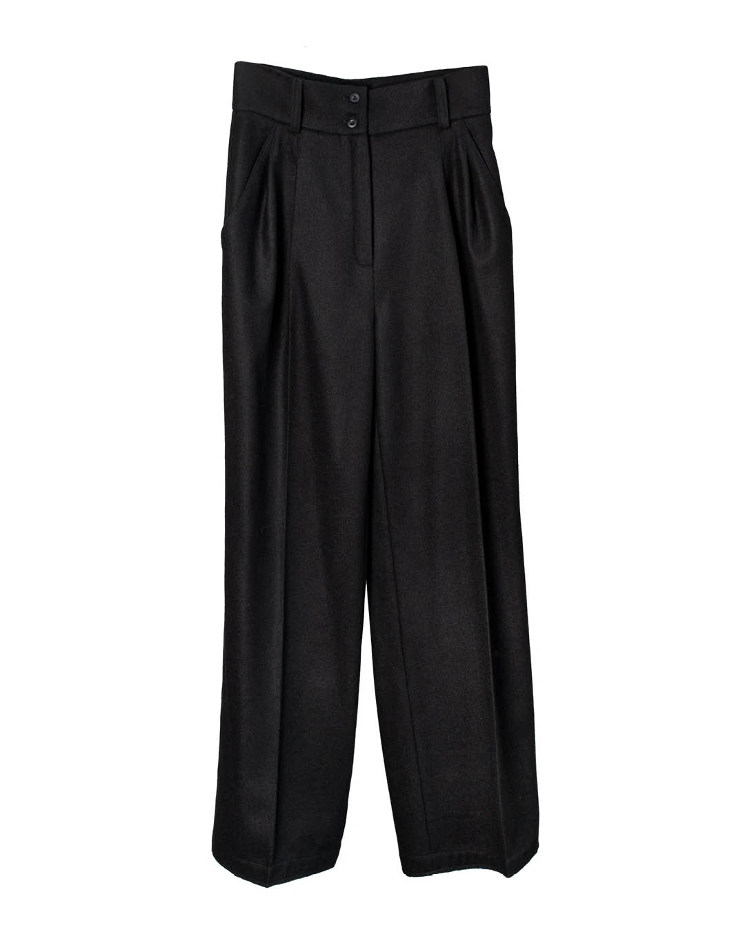 Villased püksid Elise mustad - KÄT_3