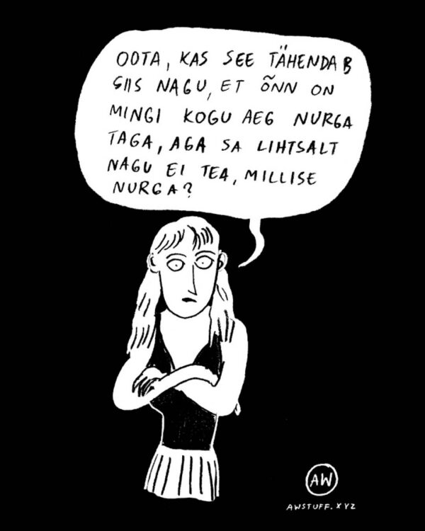 T-särk “Õnn” must