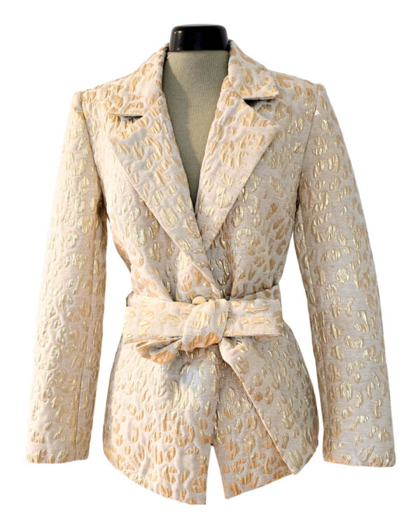 Beez kuldse mustriga jakk