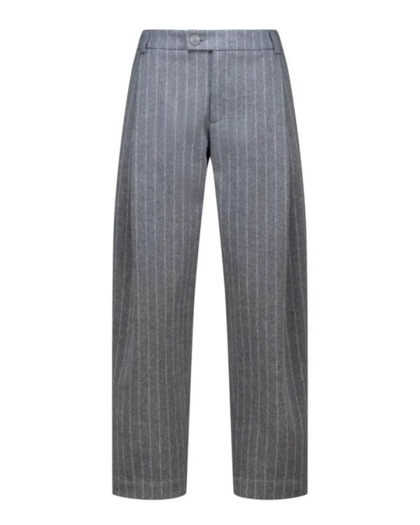 Triibulised villased püksid