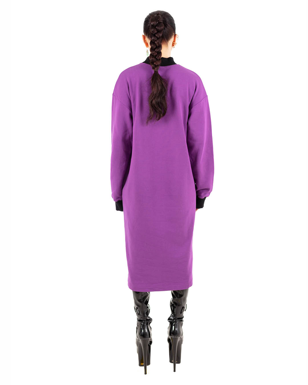 Kristel Kuslapuu Lilla I H8 Logos tikandiga pusakleit taskutega 4