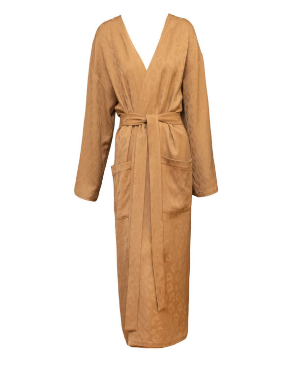 Pikk kimono beez/kuldne