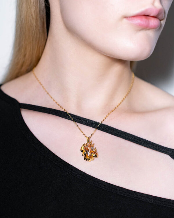 Kaelakee Sidpa Champagne Gem