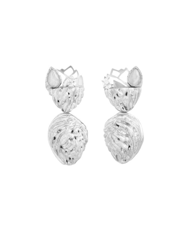 Exotic Fruit Earrings Silver