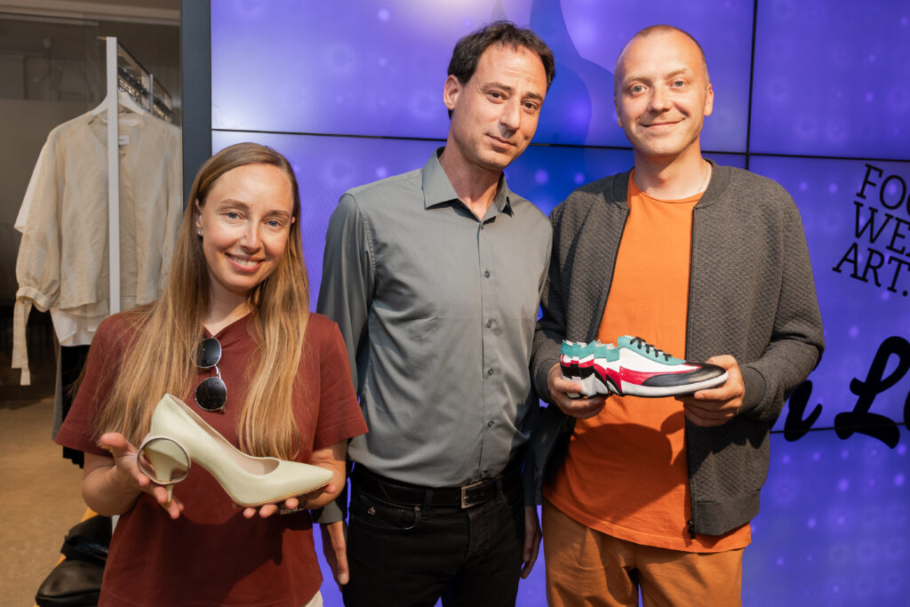 Internationally acclaimed footwear designer Kobi Levi visited Tallinn Design House