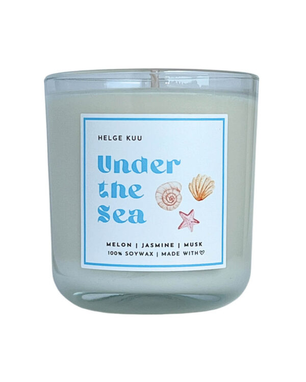 Under the Sea Soy Wax Candle in Glass 220g